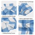 thumbnail image 3 of Dailycode Small Short Sleeve Button Down Shirts Navy White Gingham Casual Shirt 3-10 Years, 3 of 9
