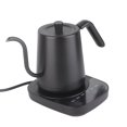 thumbnail image 3 of Hervidor eléctrico de cuello de cisne de acero inoxidable, tetera para café y té, control automático de temperatura, aislamiento, para oficina y hogar, color negro, CN, 220 V, 3 of 12