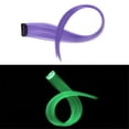 thumbnail image 1 of Extension de Cheveux à Clip Lumineuse Colorée, Extensions de Cheveux Synthétiques avec Clip, Mise en Valeur de Fête, 1 of 7