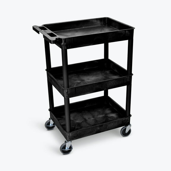 FSE 373-STC111-B Tub Cart - Three Shelves