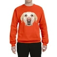 thumbnail image 2 of Wild Bobby, Golden Retriever Cute Gift, Dog Lover, Unisex Crewneck Graphic Sweatshirt, Orange, Large, 2 of 4