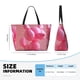 thumbnail image 4 of Easygdp Pink Balloon Puppy Art Bolsa de Viaje de Playa de Gran Capacidad, Bolsa Tote Perfecta para la Playa, Escapadas de Fin de Semana y Viajes, 4 of 7