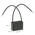 thumbnail image 3 of Uxcell 4uF 250V AC 2 Wires CBB61 Ceiling Fan Capacitors 2 Pack, 3 of 6