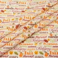 thumbnail image 2 of Singer, 100% Cotton, Fall Words, Cut by Yard, 2 of 7