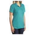 thumbnail image 4 of Yellow Rooster Women's Dry Zone UV Micro-Mesh Polo Aquamarine 3XL, 4 of 6