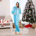 thumbnail image 6 of IAUYY Unisex Adult Onesie Pajamas Ultra-Soft Crystal-Soft Fabric, Halloween Adult Onesie Pajamas Adults,With a Zipper Plus Size Onesie Pajamas, A Translucent, 6 of 7