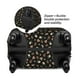 thumbnail image 2 of Balery Flower Pattern On Black Funda de equipaje, fundas para maletas, elástica, lavable, protector de maletas, compatible con maletas de 18 a 32 pulgadas-Large, 2 of 7