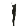 thumbnail image 4 of KOMOO Women Halter Bodysuit Spaghetti Strap Sleeveless Low Cut Bodycon Playsuits Plus Size, 4 of 9