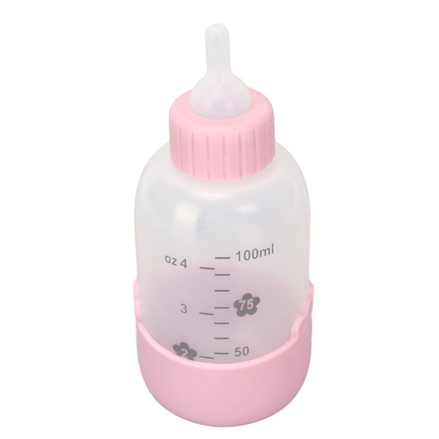 Pet Kits, Nursing 100ML Soft Silicone Nipple Simulation Clear Scale For Newborn Kittens For Newborn Rabbits