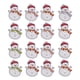 thumbnail image 1 of 50 botones de madera con forma de muñeco de nieve de dibujos animados para Navidad. Accesorios de costura para niñas., 1 of 7