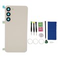thumbnail image 1 of Kit de herramientas de reparación profesional para Samsung Galaxy S23 Plus, cubierta trasera de cristal con lente de cámara preinstalada, color blanco, 1 of 14