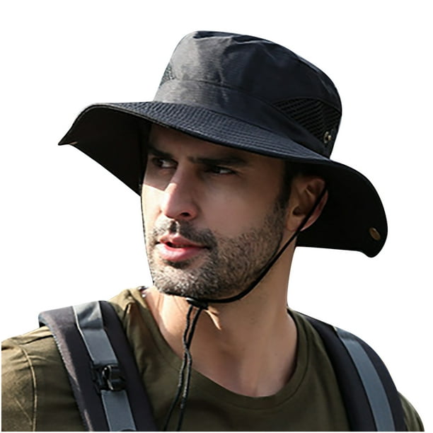 CEHVOM Men Sun Cap Fishing Hat Quick Dry Outdoor Hat UV Protection Cap