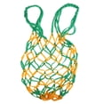 thumbnail image 1 of Xingzhi Mesh Ball Bag Basketball Ball Carry Holder Storage Bag Mesh  Net Green Yellow, 1 of 1
