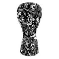 thumbnail image 2 of Yuyamidu Gray Camo Golf Club Head Covers Driver Headcover Hybrid Headcover Fairway Wood Head Covers Camouflage Golf Headcovers PU Leather for Golf Clubs, 2 of 7