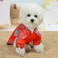 thumbnail image 4 of Ropa para Mascotas Vestido Cheongsam Falda Mascota Decoración Traje Lindo Vestido Rojo Brillante O Oro Ropa para Mascotas, 4 of 8