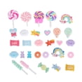 thumbnail image 4 of Candy 29Pcs Simulation Candy Set DIY Plastic Decoration for Phone Shell Shop Bulletin Board, 4 of 7