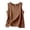 Coffee Tank Tops, variant on Women Tank Tops Summer O-Neck Solid Color Casual Plus Size Sleeveless Shirts Loose Fit Camisole Holiday Ladies Camis
