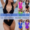 thumbnail image 3 of Women's Cut Out Fishnet Teddy Lingerie Mesh One Piece Bodysuit, 3 of 6