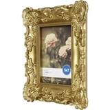 Mainstays 5x7 Baroque Picture Frame, Gold - Walmart.com