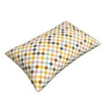 thumbnail image 2 of Fotbe Colorful Checkered 1 Pillow Cases - Envelope Closure - Luxury, Extra Soft, Cooling Pillow Covers - Wrinkle, Fade, Stain Resistant-20"x30", 2 of 8