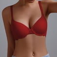 thumbnail image 5 of SwiftWear Women’s Underwire Lace Push Up Bra Everyday Elegance with Seamless Cups Comfortable Support Molded T-Shirt Bra, 5 of 8