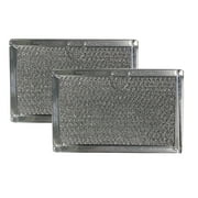 2-Pack Air Filter Factory 5 x 7-5/8 x 3/32 Aluminum Grease Filters
