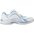 thumbnail image 6 of ryka sky walk walking shoe, white/blue, 9 w us, 6 of 8