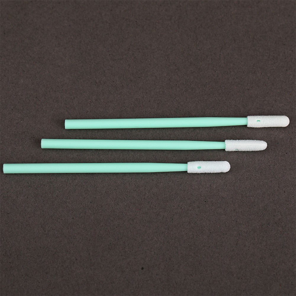 Cotton Swabs Dust-free For Circuit Boards For Optical Lenses Green High-density 