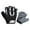 black, variant on Night Riding Reflective Gloves, Half-Finger, Breathable Shock-Absorbing, Lycra, Sweat-Wiping Thumb, for Cycling Safety, Easy to Wear