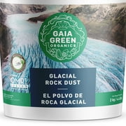 GAIA GREEN Organics Glacial Rock Dust Mineral Soil Supplement, 2 kg
