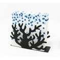 thumbnail image 7 of Mango Steam Metal Tabletop Napkin & Letter Holder - Coral, Black (6" L x 1.75" W x 4" H), 7 of 7