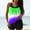 B108 Purple women swimsuit clearance under $5, variant on Women Swimsuit under $5! Xqxayjr Women's Tankini Swimsuits Gradient Color Tummy Control Ruched Modest Two Piece Swim Tops with Boyshorts Bathing Suits Swimwear