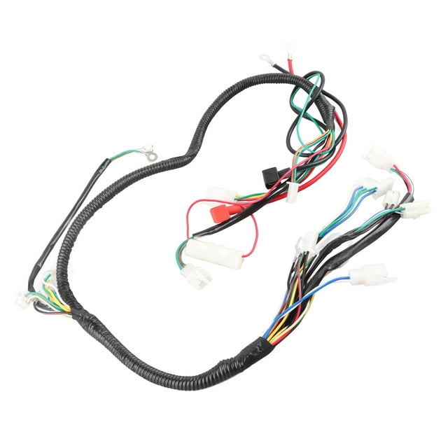 Conjunto de arnés de cableado del motor Unidad CDI Enchufe de solenoide para GY6 125cc 150cc 200cc 250cc Quad Bike ATV Go Kart
