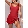 thumbnail image 5 of One Piece Swimdress Swimsuits for Women Tummy Control Swim Dresses Skirt Bathing Suit, 5 of 6