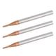 thumbnail image 4 of 3Pcs Milling Cutter 4 Flutes Tungsten Steel CNC End Mill Cutting Tool 1.5 x 50 x 4T, 4 of 5