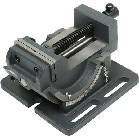 munirater 3in Drill Press Tilting Angle Vise 0-90 Degree Tilting Angle Vise Fit for Drilling Machine