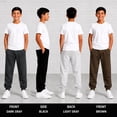 thumbnail image 2 of Quad Seven Boys’ Sweatpants – 4 Pack Active Fleece Joggers (Size: 4-18), 2 of 7