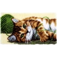 thumbnail image 3 of Vervaco V0150219 Playful Cat - Latch Hook Kit, 3 of 3
