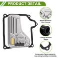 thumbnail image 4 of Unique Bargains VW02E/DQ250 Transmission Filter Gasket Kit No.02E325429 para VW Golf 02 -08 1 Set, 4 of 7