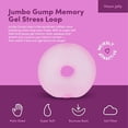 thumbnail image 2 of Stress Balls Gump Jumbo Loop Gel-Filled Stress Ball Ultra Squishy Squeeze Toys for Adults Stress Relief & Focus (Moon Jelly), 2 of 7