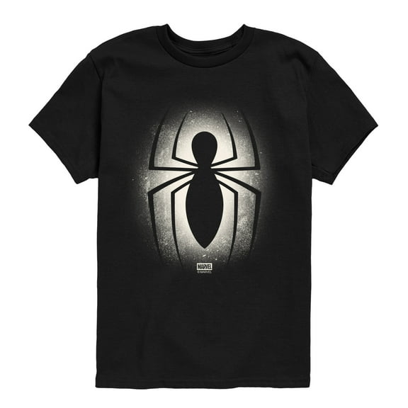 Spider-Man - Spidey Logo Spray - Youth Boys Short Sleeve Graphic T-Shirt