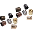 thumbnail image 1 of HUGFEGWE 2 Packs DIY Earring Ribbon Ends Bulk Earrings Brass Cord Ends Cap Metal Cord Ends Cord Ends for Jewelry Making Dangle Earrings Bead Caps for Jewelry Making Bulk Rope End Crimp CJB91-68218, 1 of 9
