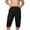 Black, variant on ZToonmas Men's Elastic Waist Cargo Shorts Loose Fit 5-Inch Shorts with Multi-Pocket Casual Outdoor Hiking Shorts for Seniors