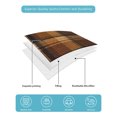 thumbnail image 4 of Quilt King Size Bedding Set, Brown Checked Reversible Summer Quilt 3 Pieces, Farmhouse Tan Brown Buffalo Plaid Lightweight Bedspreads Coverlets with 2 Pillow Shams for All Seasons, 4 of 5
