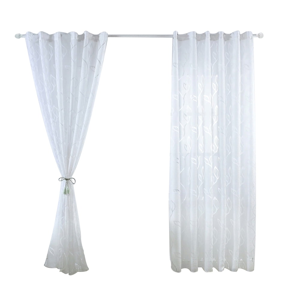 Curtains Semi Shading Sliding Patio Door Curtain For Living Room