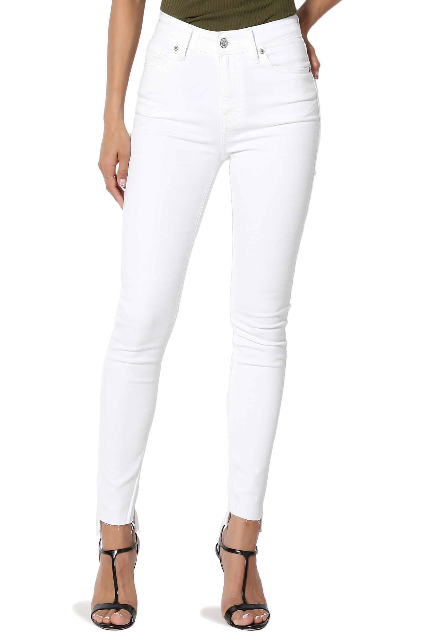 lightweight cropped jeans