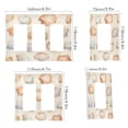 thumbnail image 2 of Yayeee Rocker Switch Wall Plate 3-Gang 6.5"x4.6" Home Decorative Outlet Cover, Beige Seashell, 2 of 6