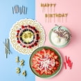 thumbnail image 3 of Gold Happy Birthday Candle Set, 13 Pieces, by Way To Celebrate, 3 of 6