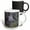 Multicolor, variant on 3drose, Great Gray Owl in Snowstorm, Yellowstone Np, Wyoming, 11oz Two-tone Black Mug