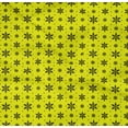 thumbnail image 4 of oneOone Cotton Poplin Twill Yellow Fabric Merry Christmas Diy Clothing Quilting Fabric Print Fabric By Yard 56 Inch Wide, 4 of 4